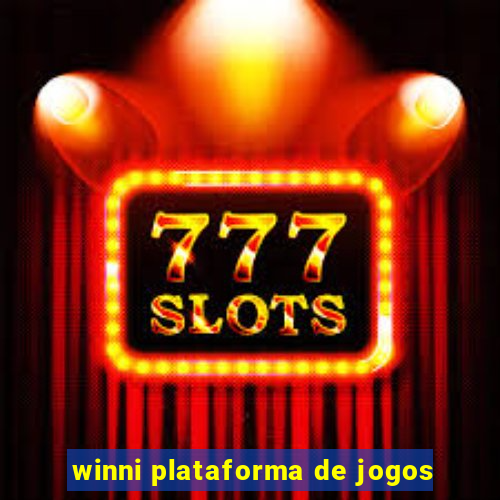 winni plataforma de jogos